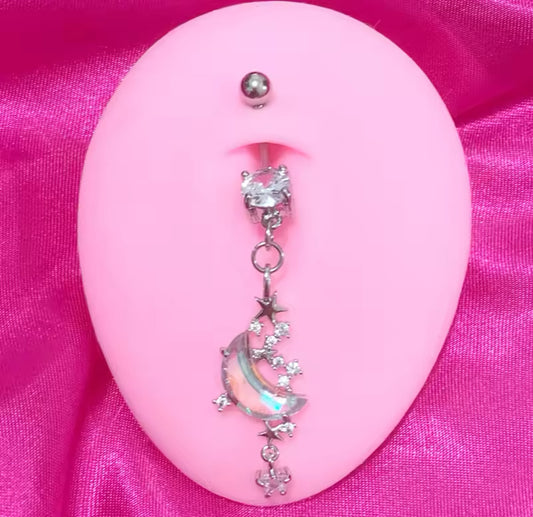 Crystal Sky Belly Ring