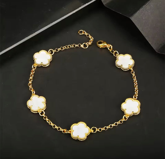 Gold Leaf Bracelet