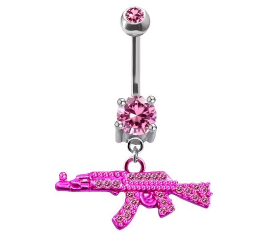 Rhinestone Belly Ring